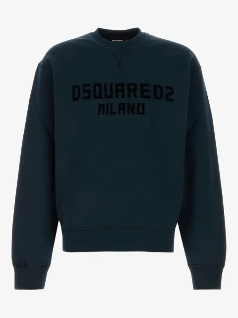 DSQUARED2 logo-embroidered sweatshirt
