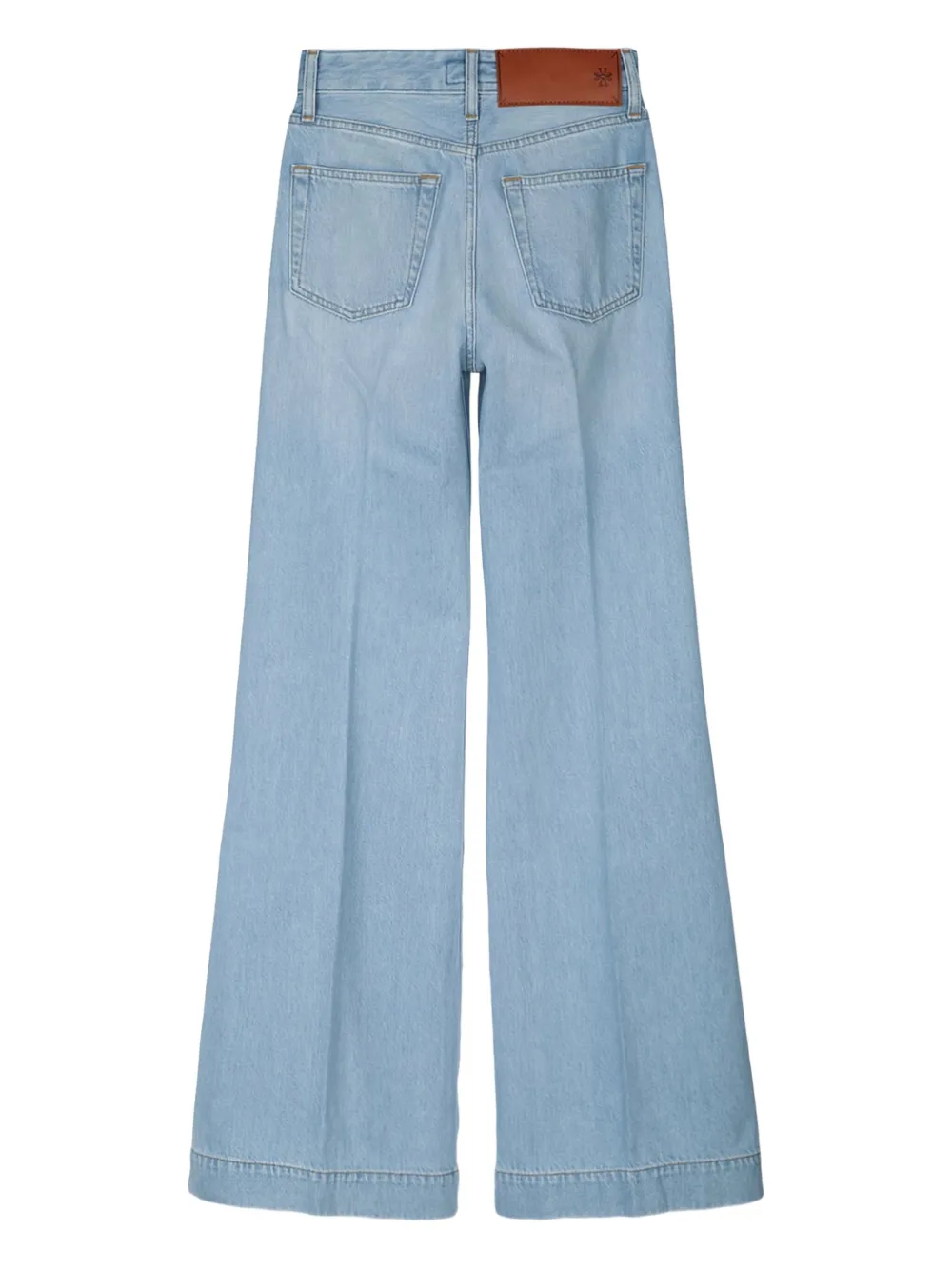 Jacob Cohën Jeans met logopatch - Blauw