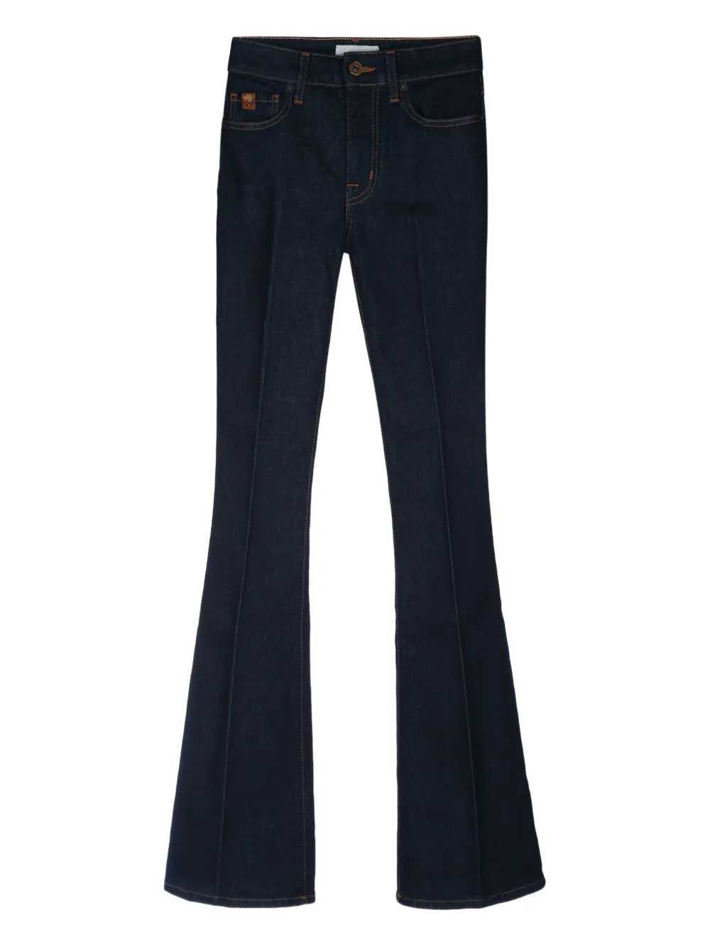 Jacob Cohën logo-patch flared jeans | Blue | Image 1
