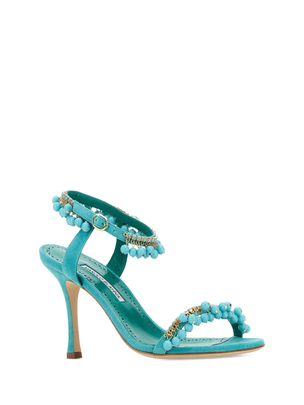 Manolo Blahnik beaded-strap high-heel sandals | Heeled Sandals | Image 2