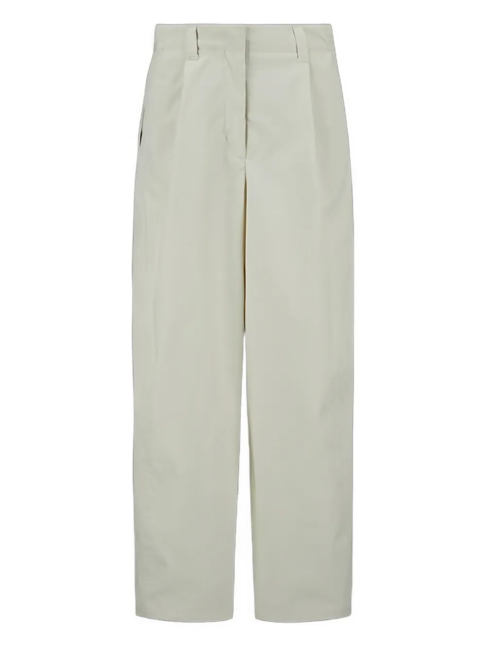 Herno Pleated Trousers In Neutral