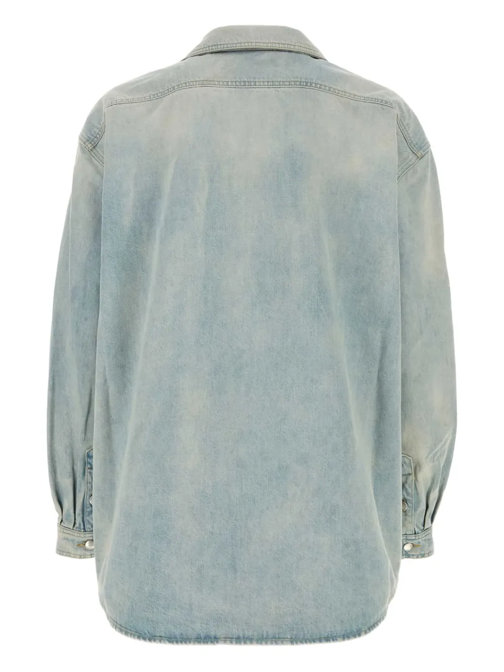 1989 STUDIO camisa vaquera con efecto lavado | Image 2