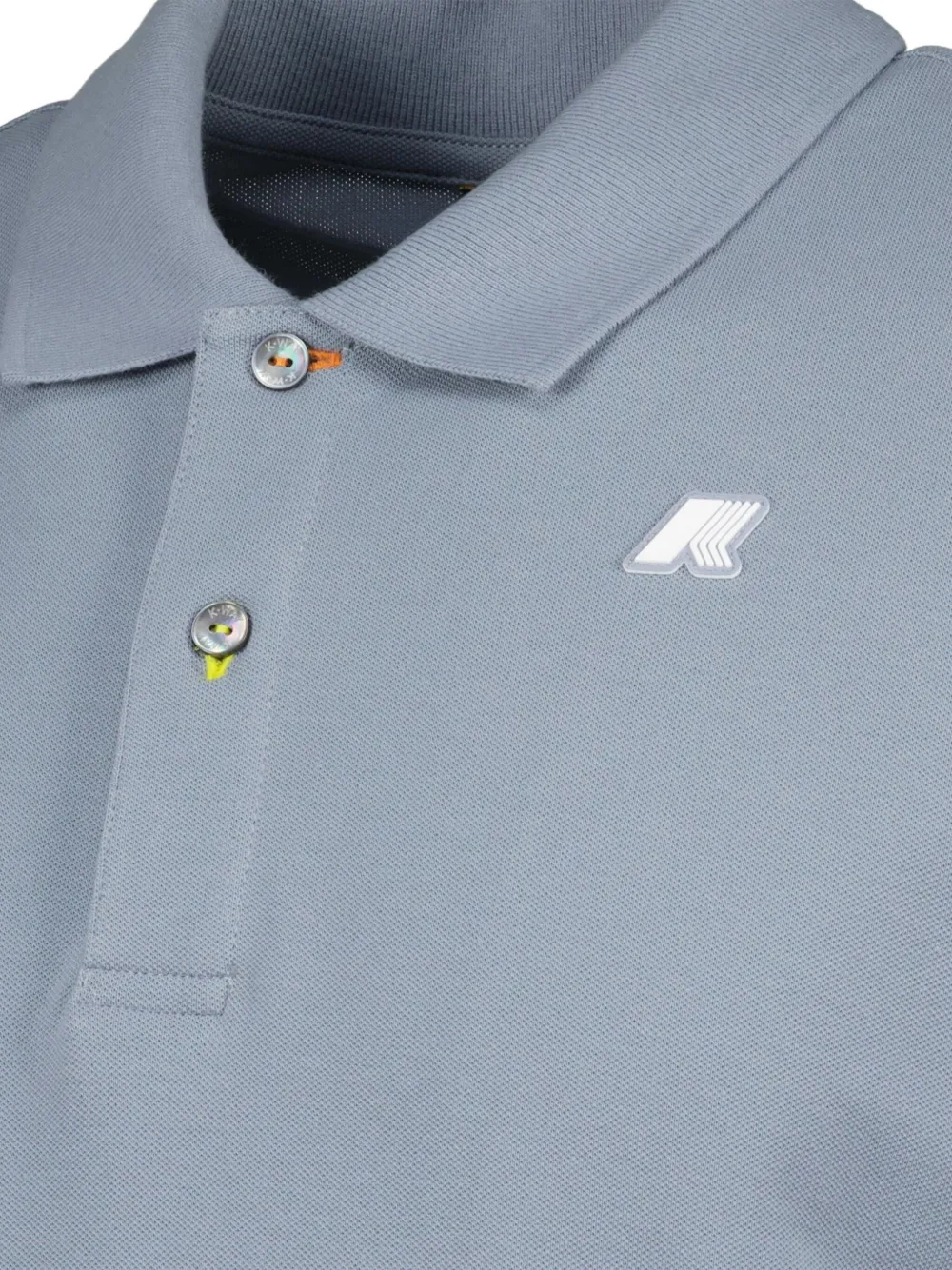 K-Way Katoenen poloshirt Grijs
