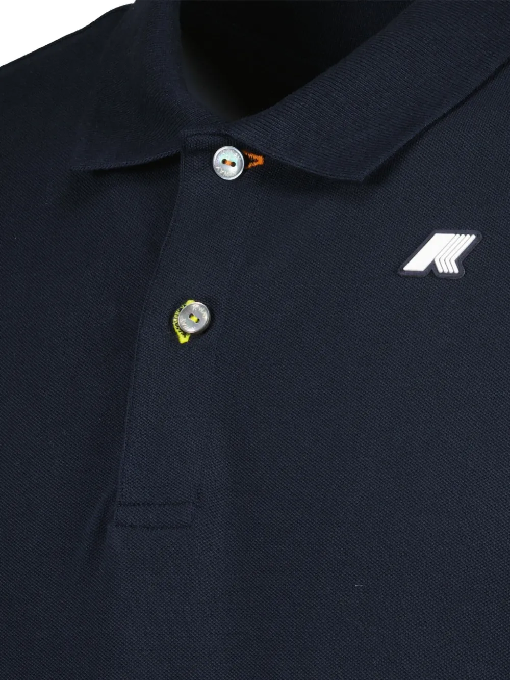 K-Way Vinnie pique polo shirt Blauw