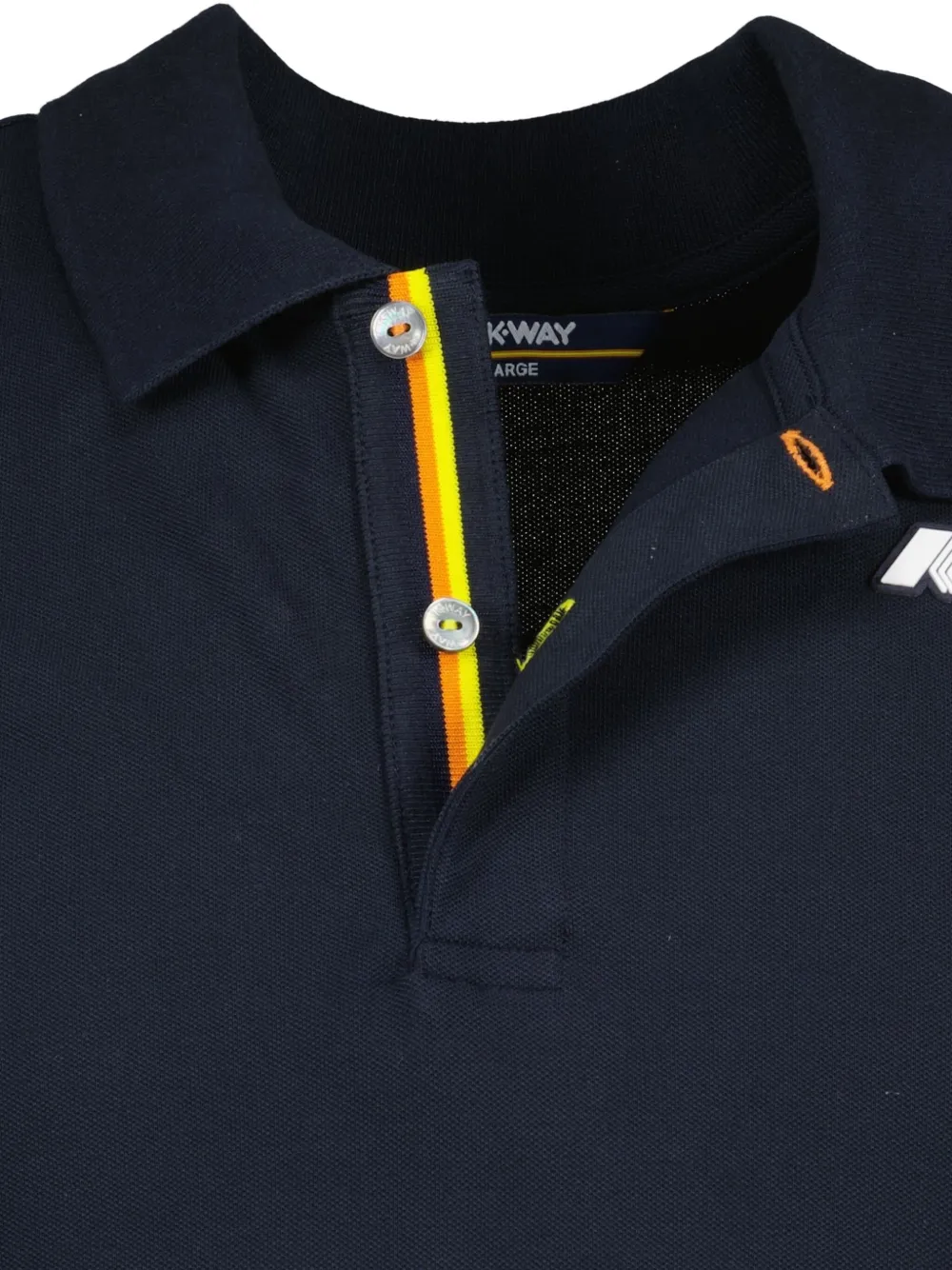 K-Way Vinnie pique polo shirt Blauw