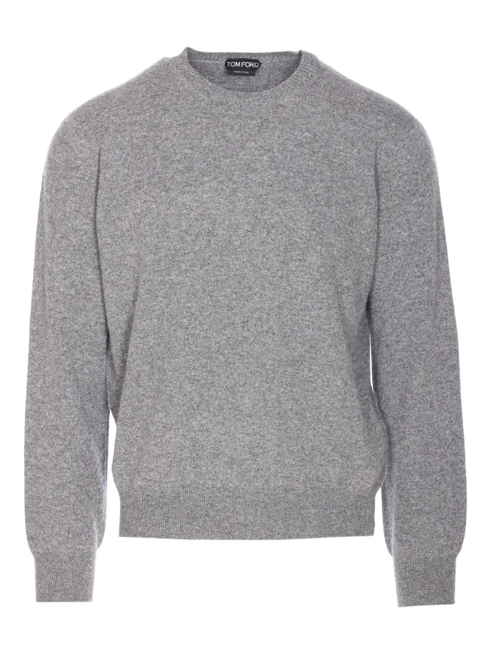 TOM FORD crew-neck sweater - グレー TOM FORD crew-neck sweater - グレー