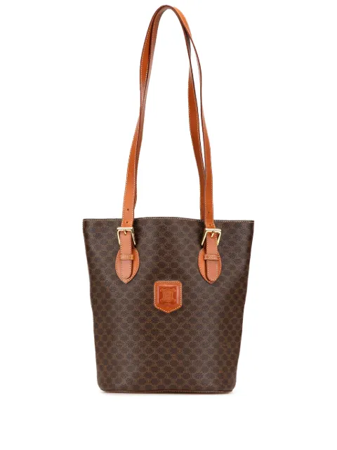 Céline Pre-Owned 1998 Macadam Coated Canvas tote bag