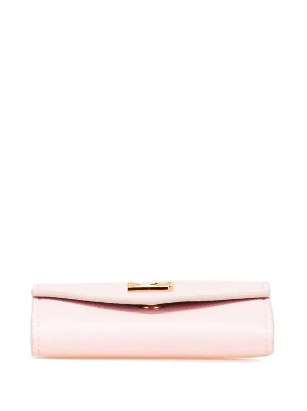 Louis Vuitton Pre-Owned 2021-2025 Leather Lockmini Wallet