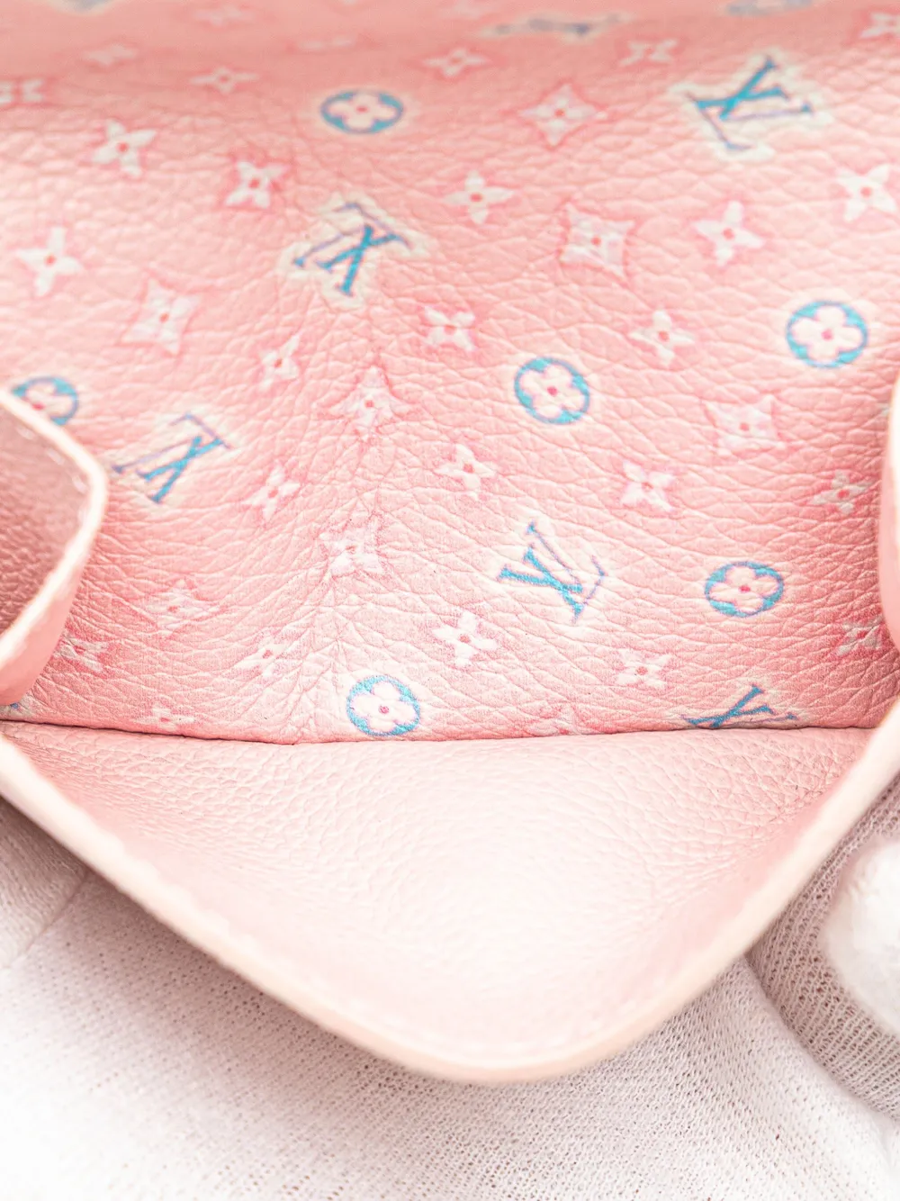 Louis Vuitton Pre-Owned 2021-2025 レザー ロックミニ ウォレット