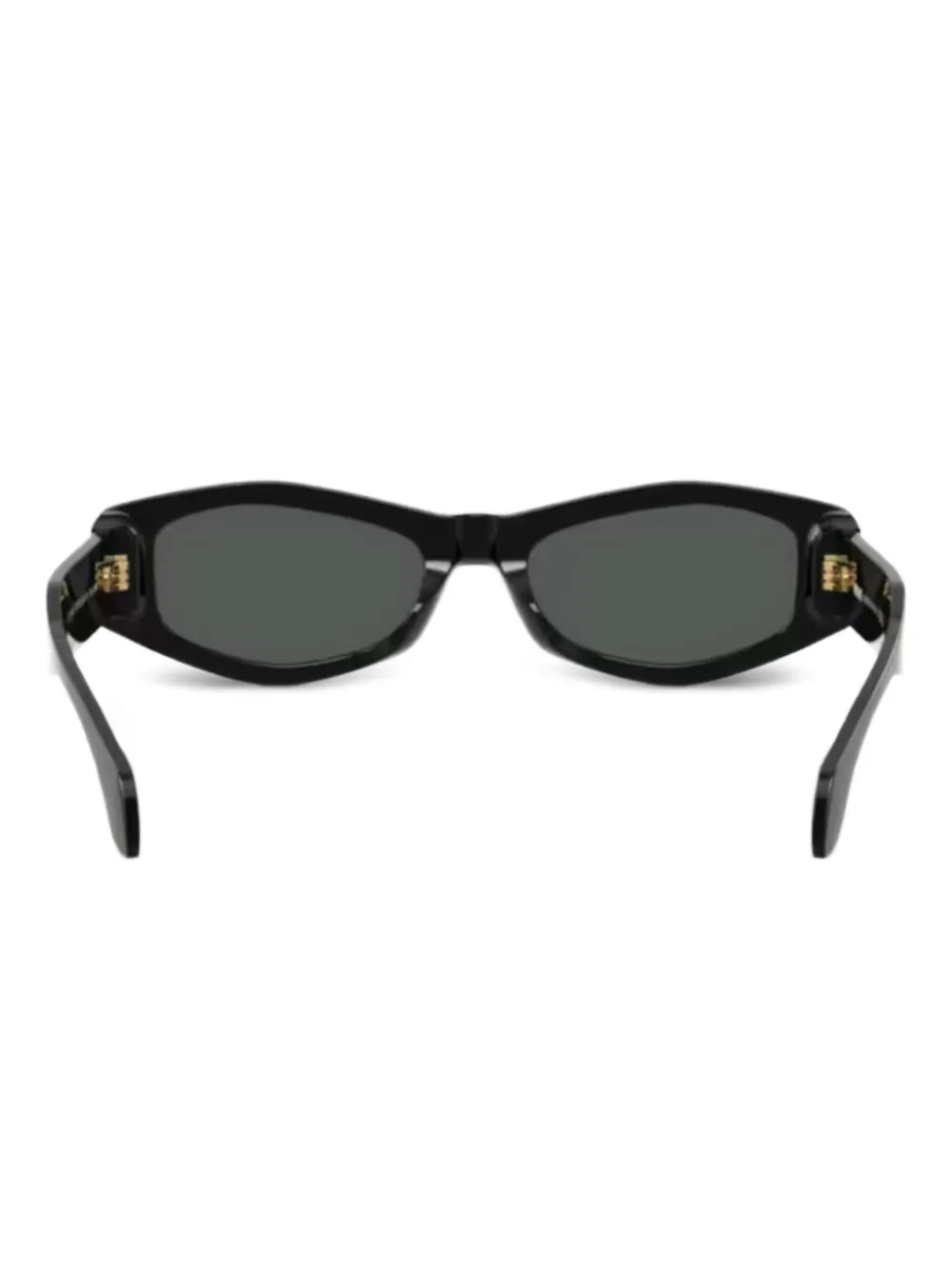 Versace Eyewear 4487 zonnebril met geometrisch montuur - Zwart