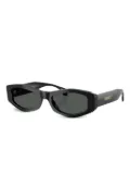 Versace Eyewear 4487 geometric-frame sunglasses - Black