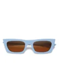 Retrosuperfuture geometric-frame sunglasses - Blue