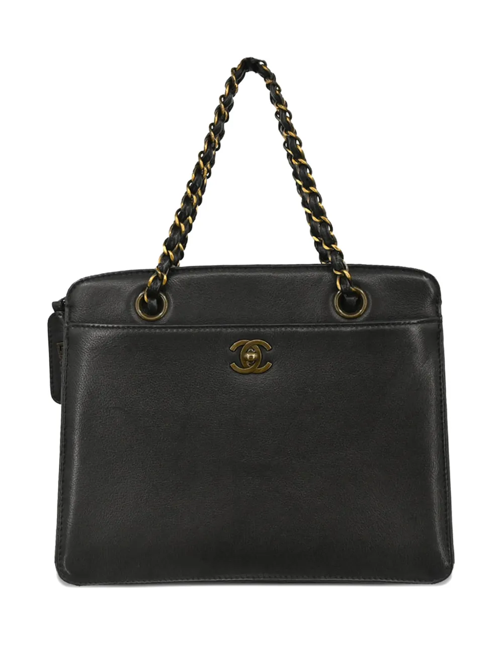 CHANEL Pre-Owned 1998 CC-turnlock handbag | Black | Image 1
