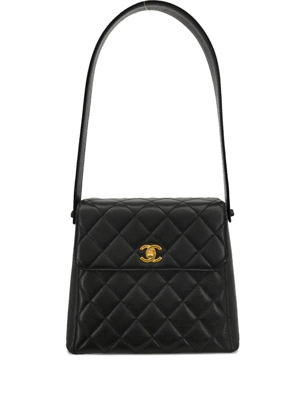 CHANEL Pre-Owned sac à main à matelassage losanges (1998) | noir | Image 1