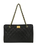 CHANEL Pre-Owned 2003 chain-handle tote bag - Black