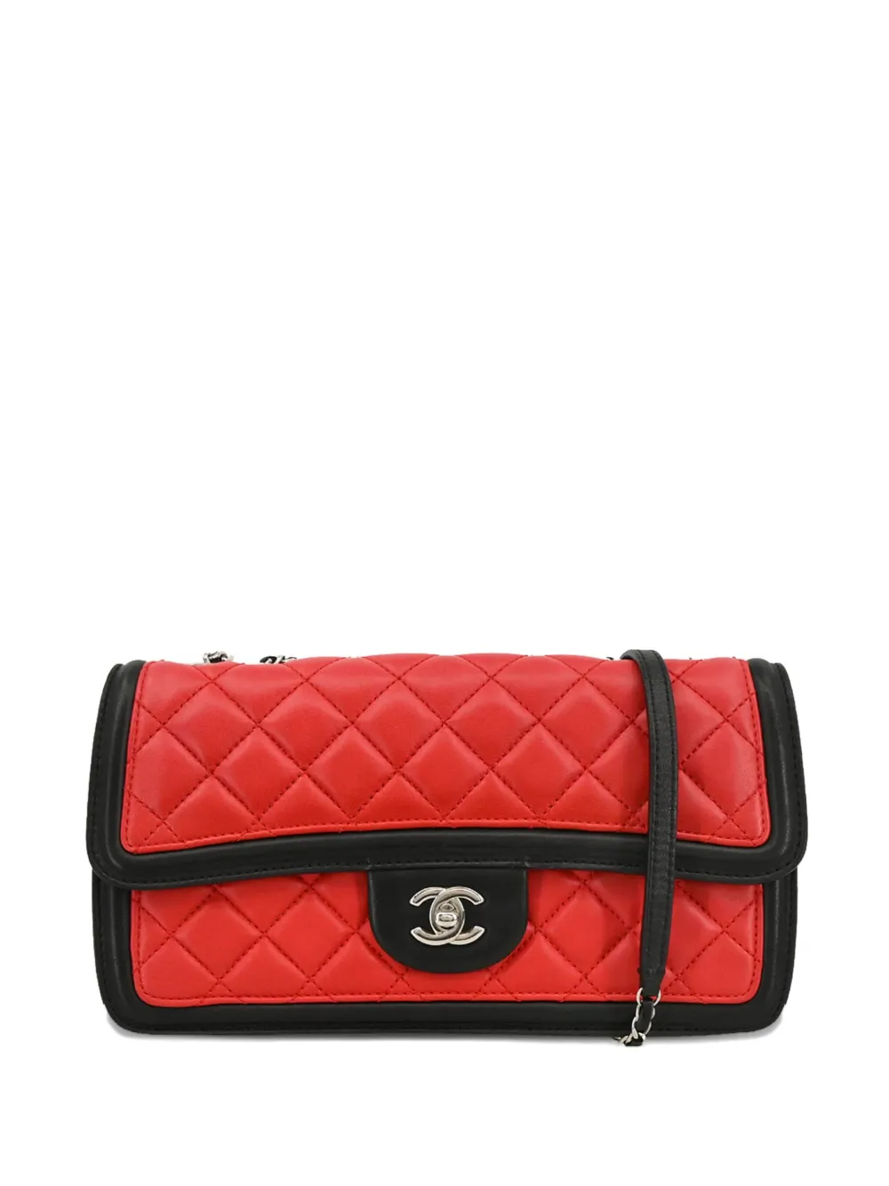 CHANEL Pre-Owned 2013 Graphic Flap shoulder bag | Red | Image 1