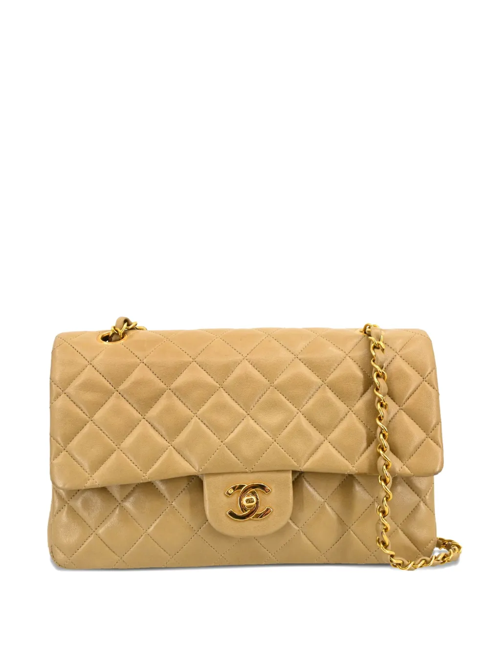 CHANEL Pre-Owned 1995 medium Double Flap shoulder bag | Brown | Image 1