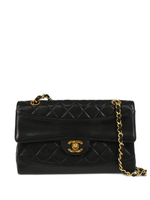 CHANEL Pre-Owned 1990 diamond-quilted shoulder bag