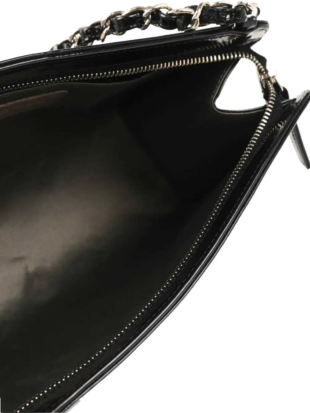 Pre-owned Chanel 2007 Icon Chain Handbag In Black