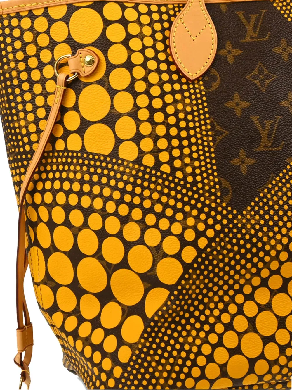 Pre-owned Louis Vuitton 2012 Neverfull Mm Tote Bag In Yellow