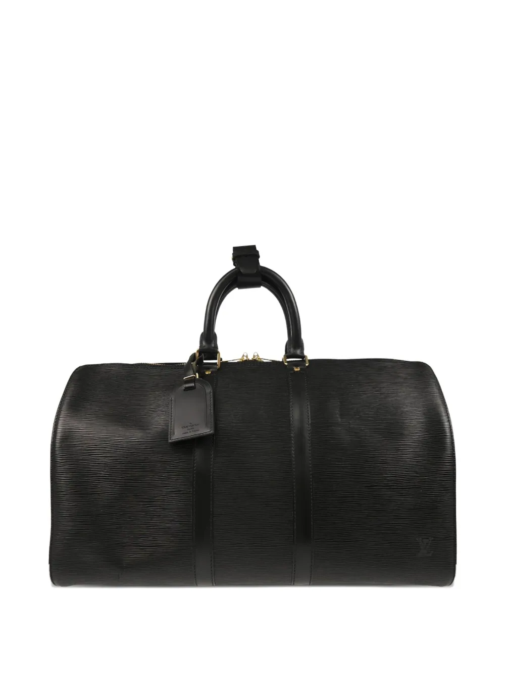 Louis Vuitton Pre-Owned 1996 Keepall 45 bag - ブラック Louis Vuitton Pre-Owned 1996 Keepall 45 bag - ブラック