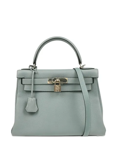 Hermès Pre-Owned 2012 Kelly 28 leather top-handle bag