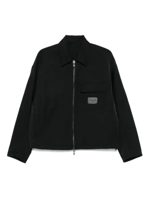 Emporio Armani logo-patch jacket 
