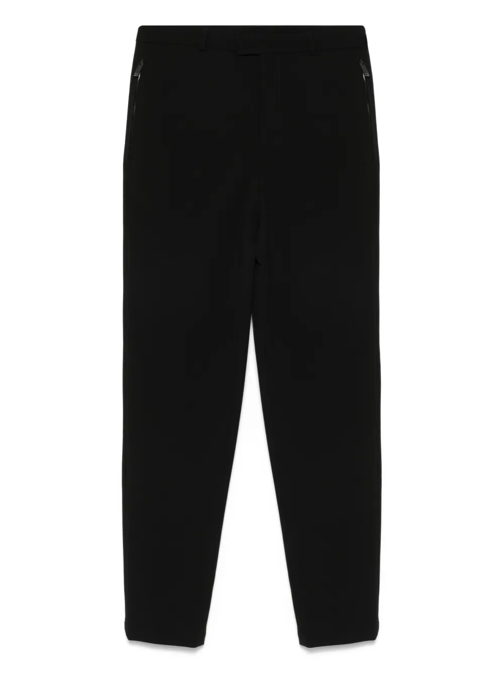 Emporio Armani tapered trousers Zwart