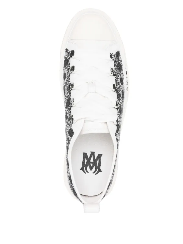 AMIRI MA Jacquard Low Sneakers | White | FARFETCH
