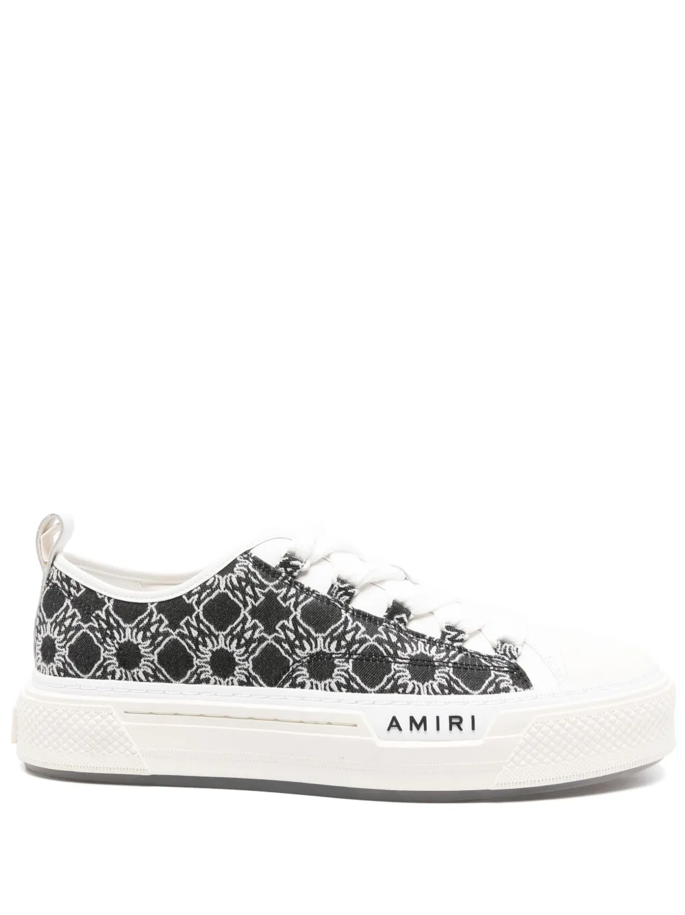 AMIRI MA jacquard low sneakers White
