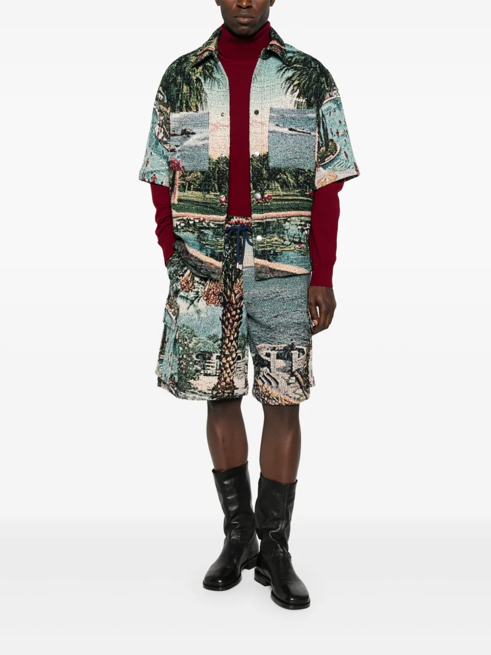 AMIRI graphic-print shorts | Cargo Shorts | Image 2