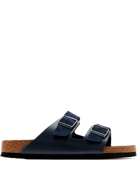Birkenstock suede double-buckle sandals