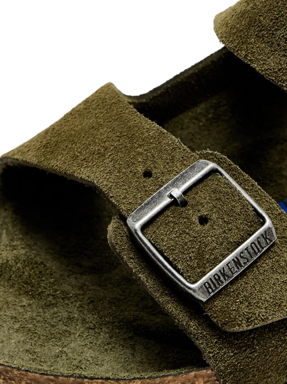 Birkenstock Arizona suede sandals Green