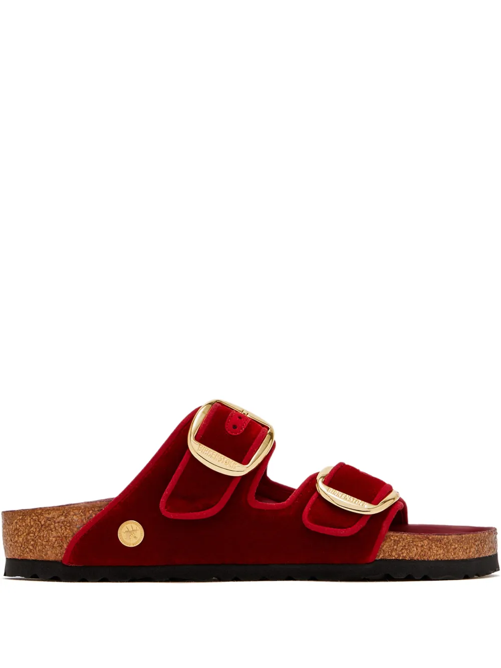 Birkenstock Arizona Big buckle strap sandals - Rosso