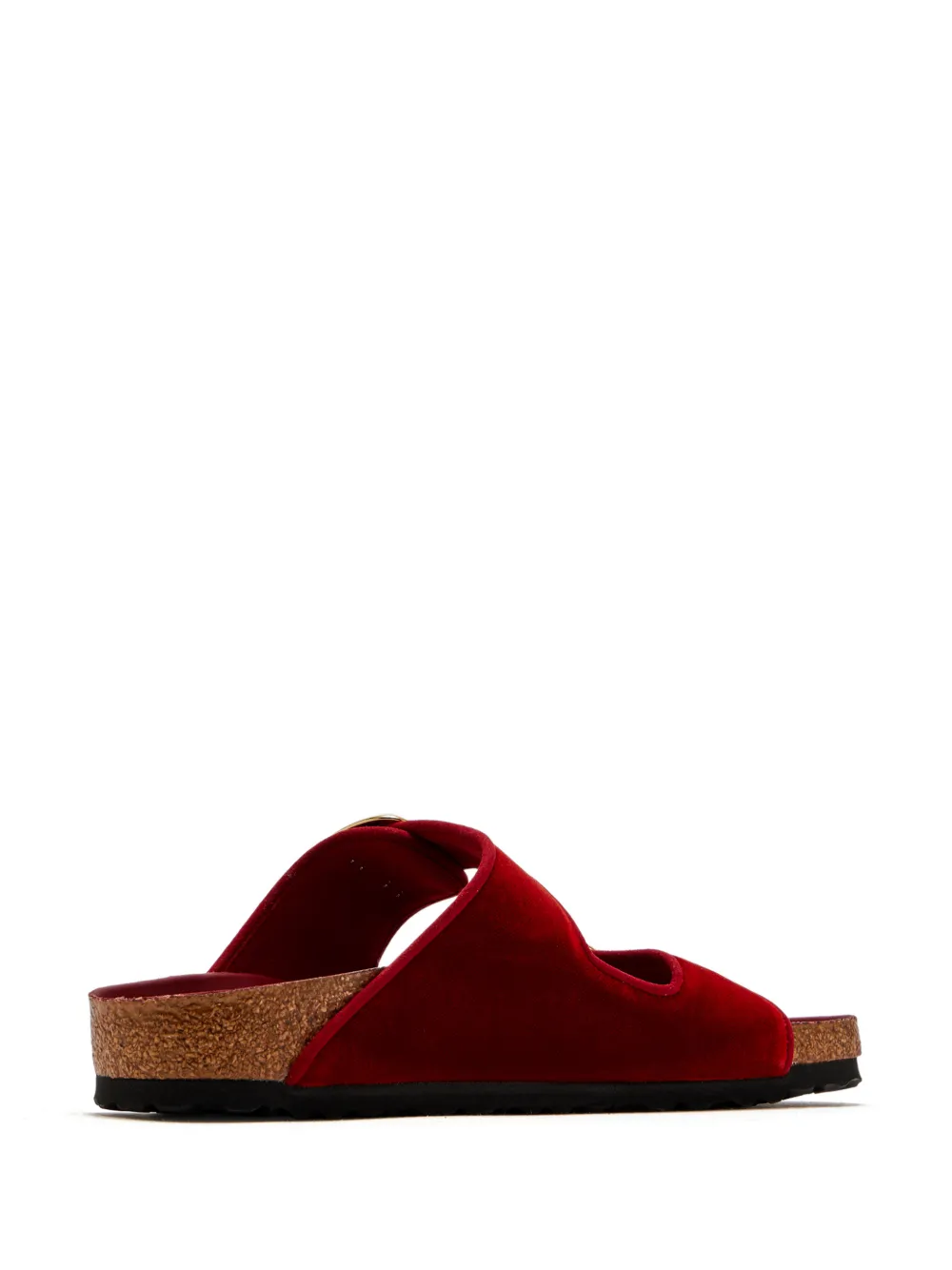 Birkenstock Arizona sandalen met gesp Rood
