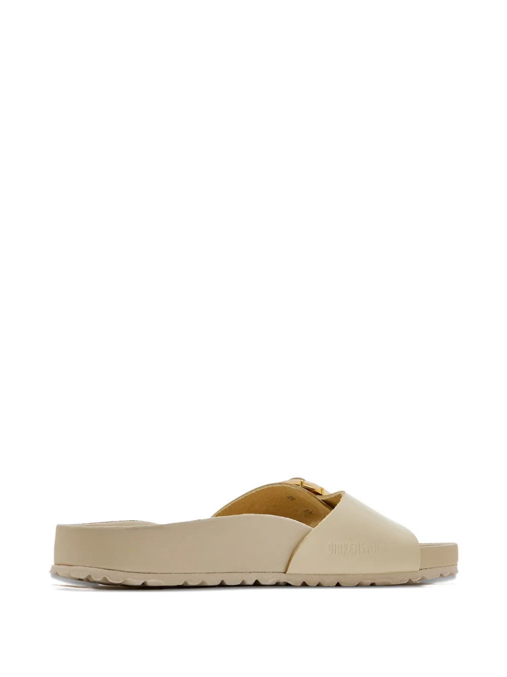 Birkenstock Madrid sandalen met gesp Beige