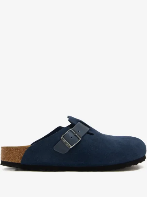 Birkenstock zuecos Boston de gamuza