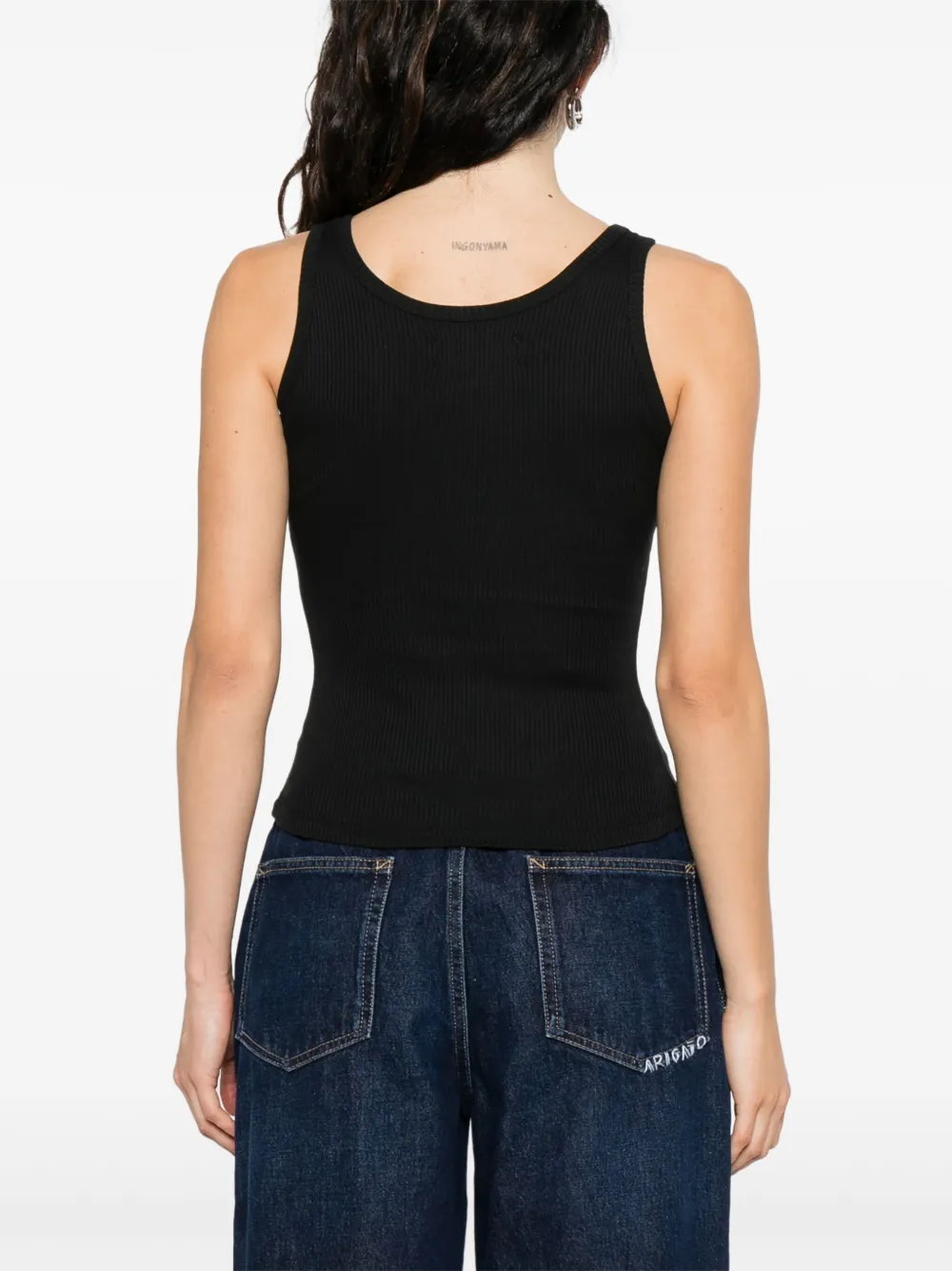 AMIRI Stretch tanktop Zwart