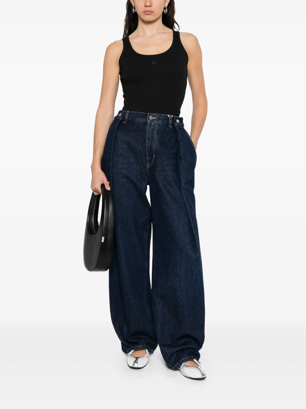 AMIRI Stretch tanktop Zwart
