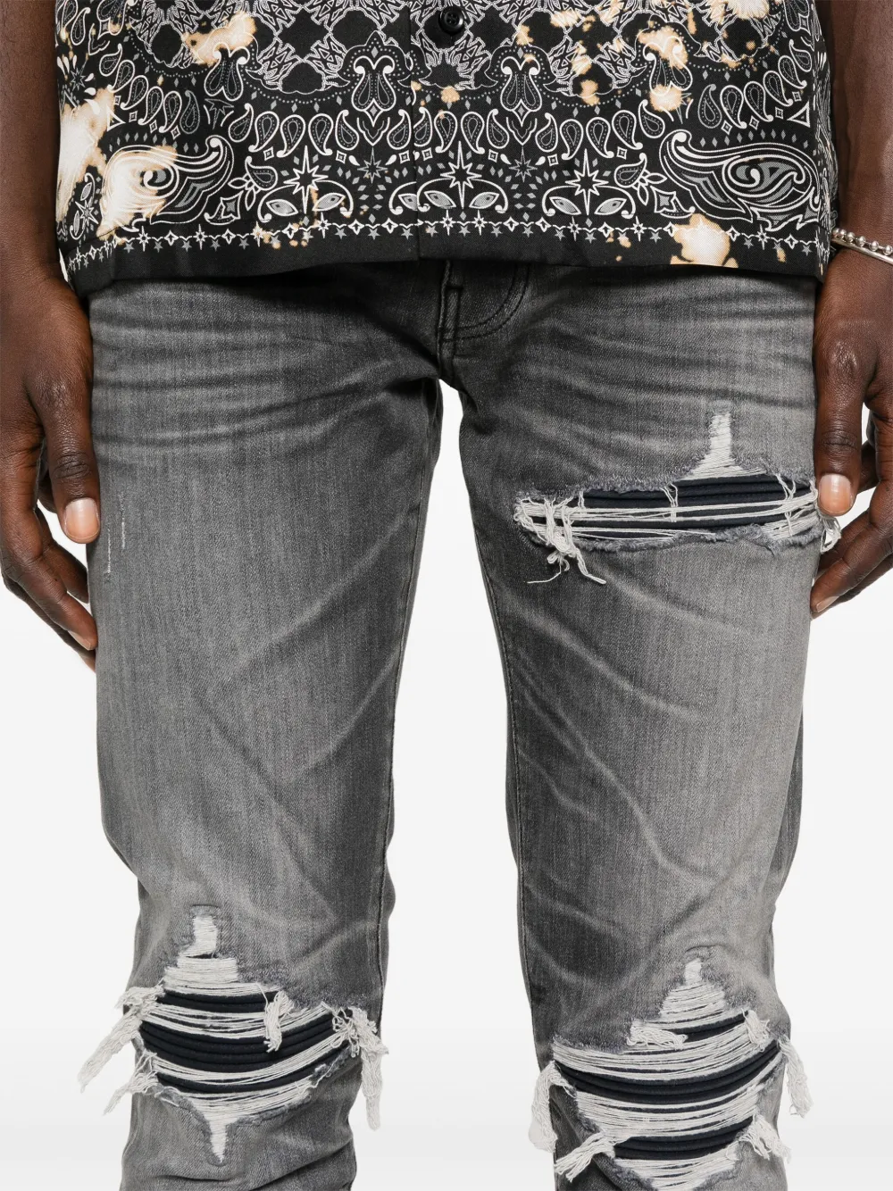 AMIRI Straight jeans Grijs