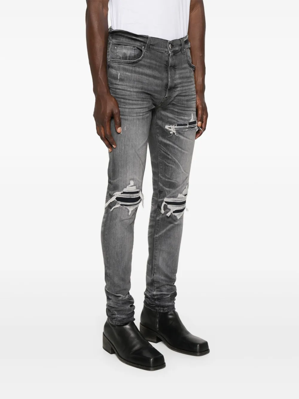AMIRI Straight jeans Grijs