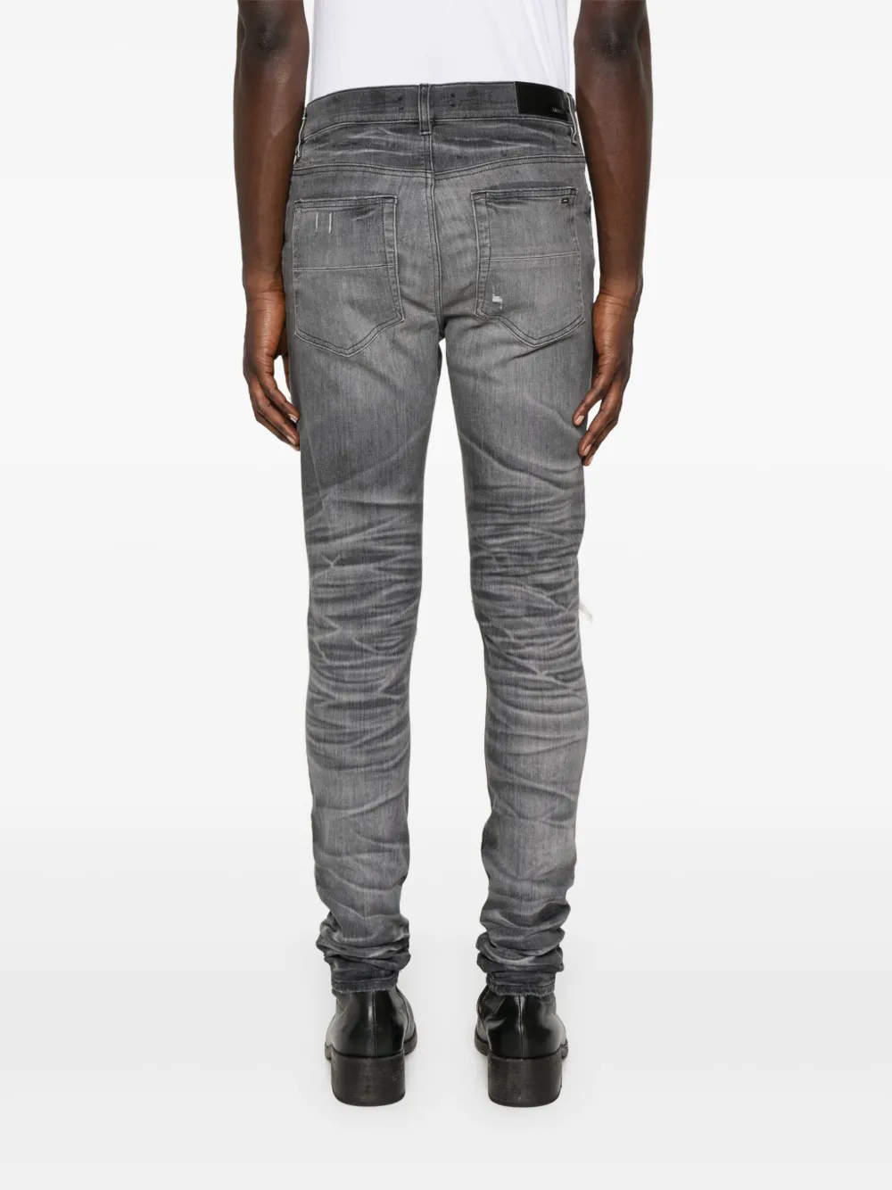 AMIRI Straight jeans Grijs
