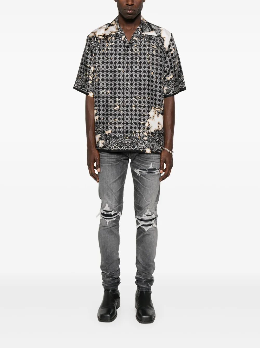 AMIRI jeans rectos con efecto envejecido | Pantalones rectos y con corte regular | Image 2