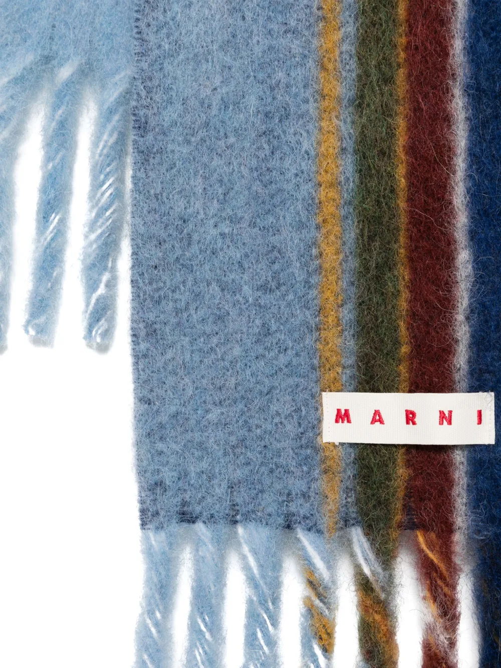 Marni logo-patch scarf | Men | Image 2