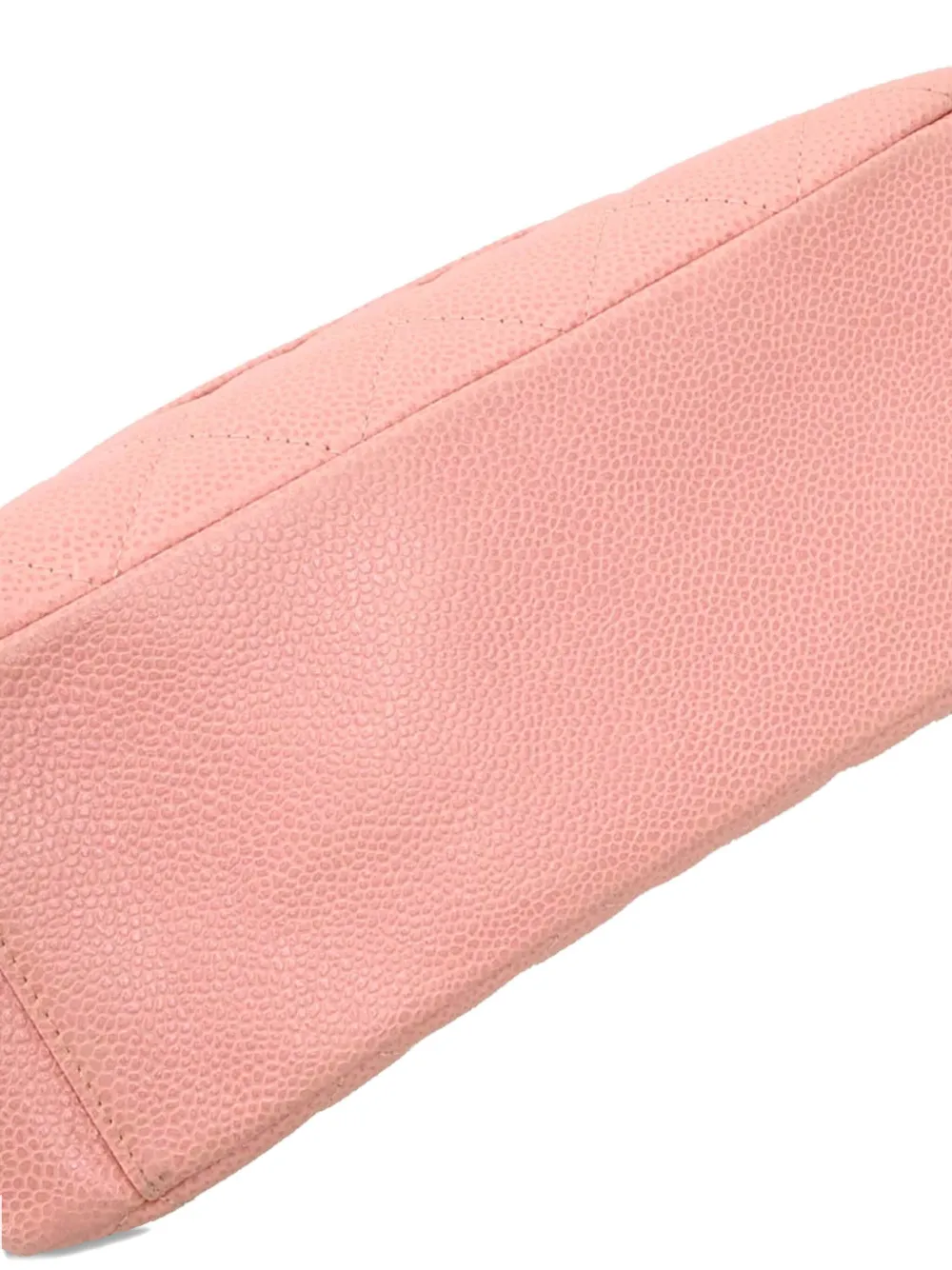 Pre-owned Chanel 2002 Petite Shopping Tote Bag In Pink