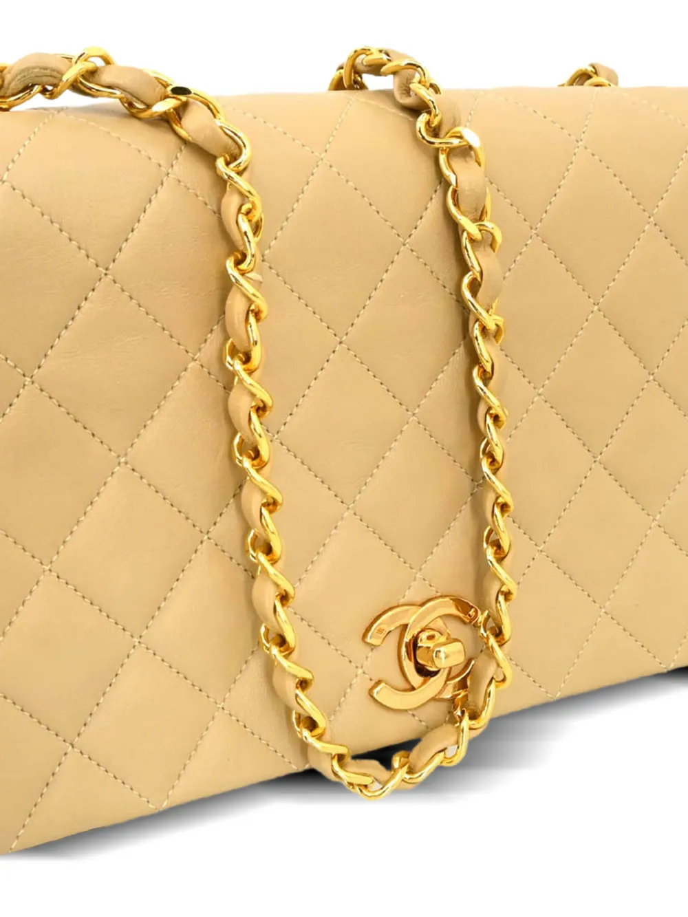 Pre-owned Chanel 1990 Full Flap Shoulder Bag