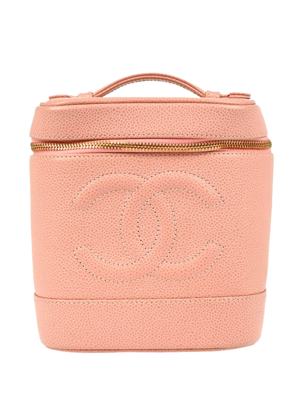 CHANEL Pre-Owned 2003 バニティ ハンドバッグ - ピンク CHANEL Pre-Owned 2003 バニティ ハンドバッグ - ピンク