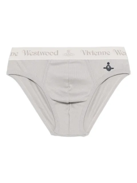 Vivienne Westwood embroidered-logo briefs
