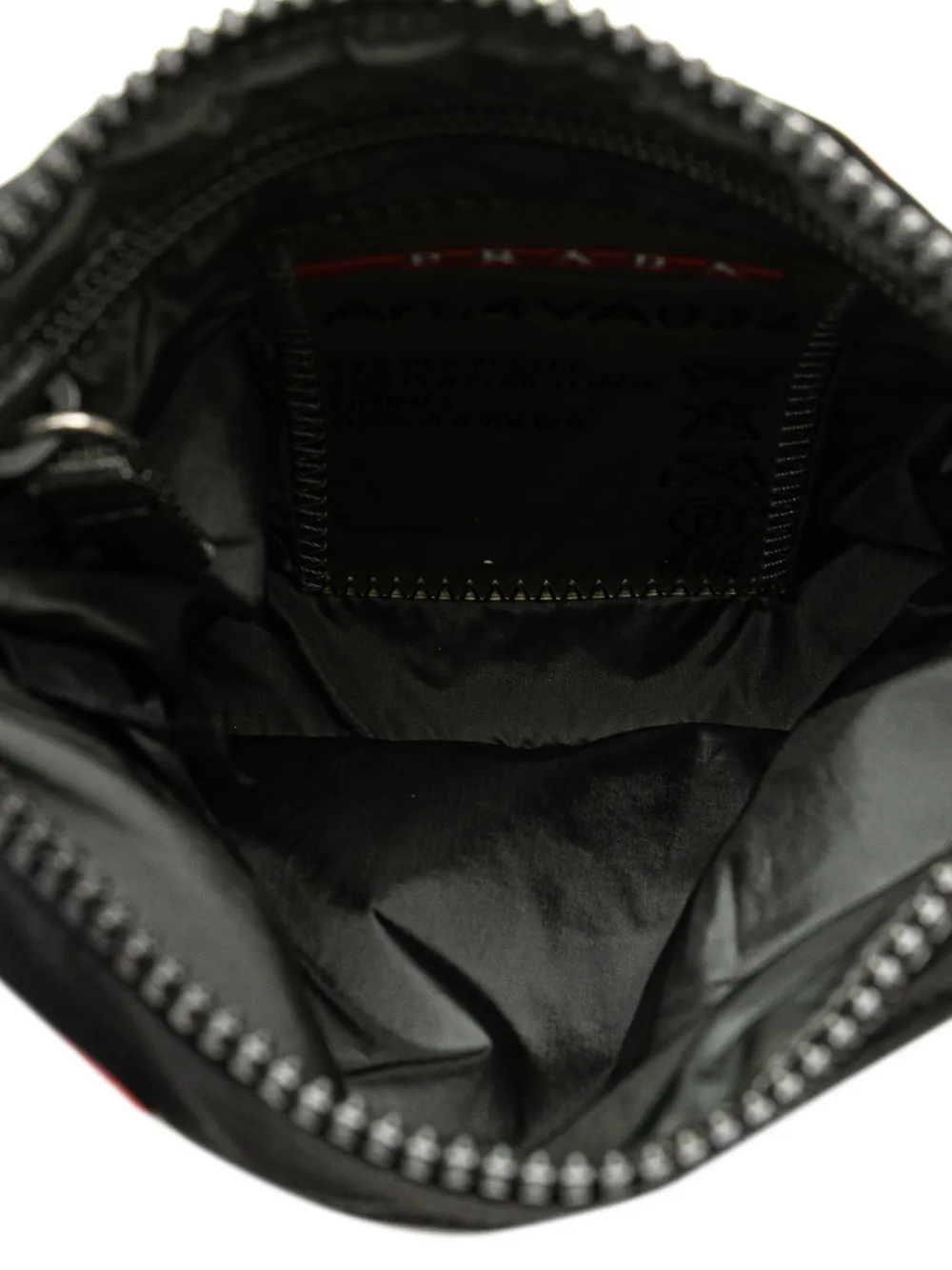 Pre-owned Prada 2010-2024 Tessuto Zip Top Sport Crossbody Bag