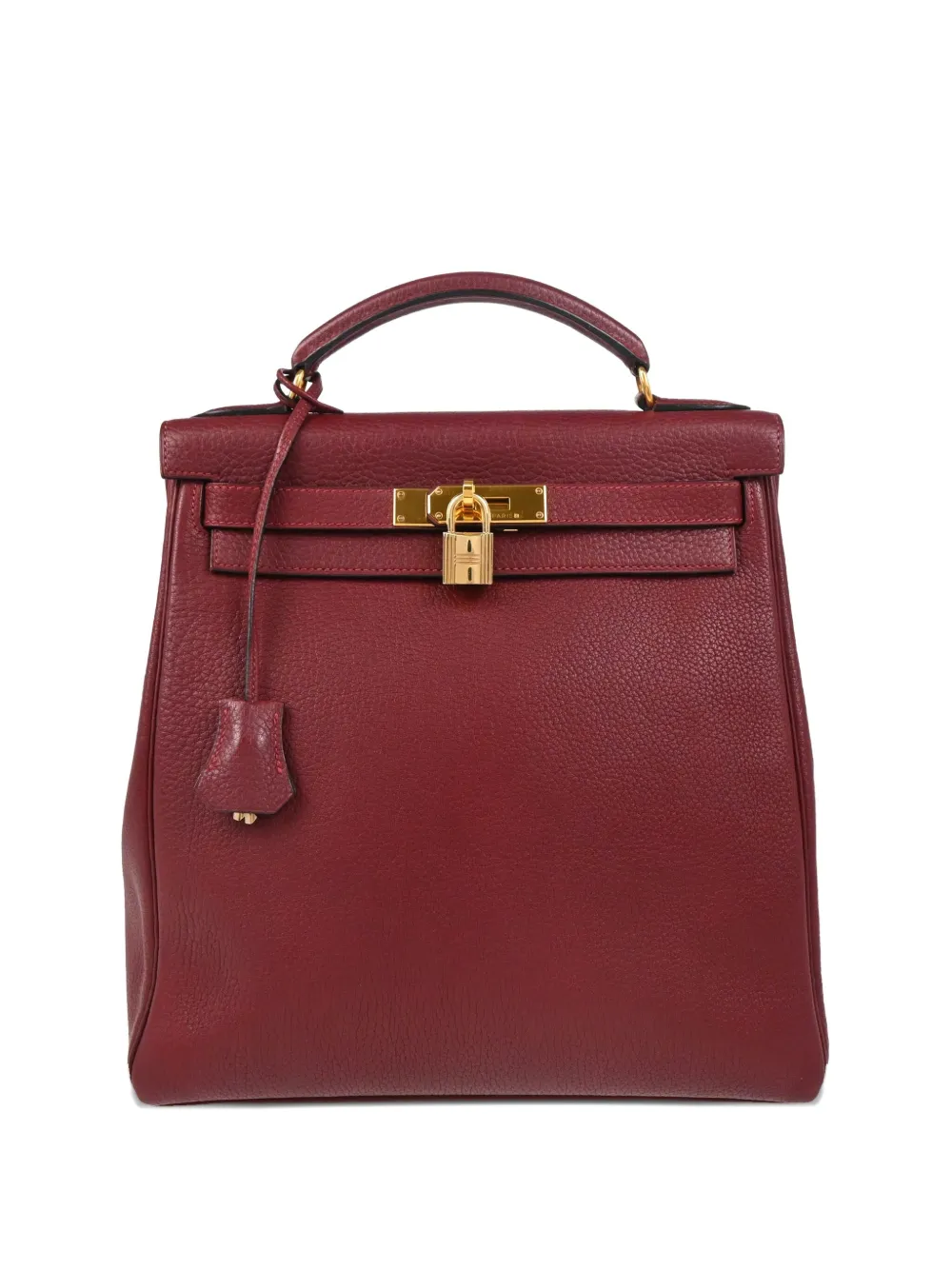 Hermès Pre-Owned mochila Kelly A Dos GM 2001 | rojo | Image 1